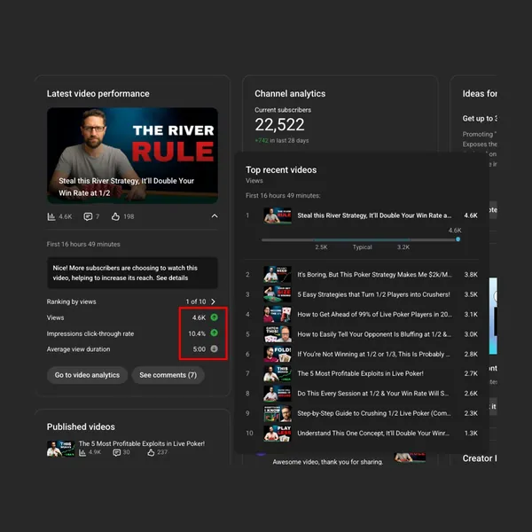 Client feedback screenshot from Discord or email